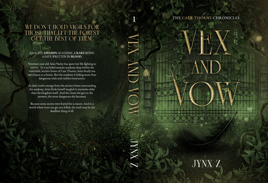 Vex And Vow: Book 1 In The Caer Thorne Chronicles SIGNED COPY.